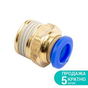 Штуцер цанговый &Oslash;8мм МТ ⅜" (7026901) фото