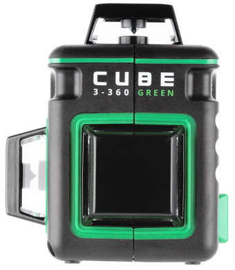 Лазерный нивелир ADA CUBE 3-360 GREEN ULTIMATE EDITION (А00569) (t90111096) фото