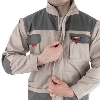Куртка рабочая 2 в 1, 100 % хлопок, плотность 180 г/м2, M INTERTOOL SP-3032 (SP-3032) фото