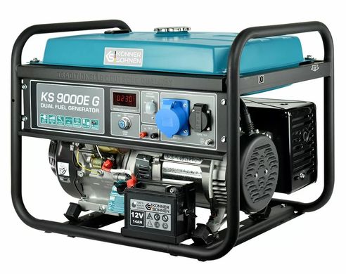 Двухтопливный генератор Konner&Sohnen KS 9000E G (KS 9000E G) фото