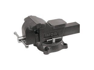 Тиски слесарные поворотные YATO YT-6502 (губки 125 мм, 10 кг) (YT-6502) фото