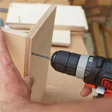 Дриль-шурупокрут акумуляторний BLACK+DECKER BDCDD12USB (без АКБ та ЗП) (BDCDD12USB) фото
