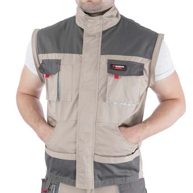 Куртка робоча 2 в 1, 100% бавовна, щільність 180 г / м2, L INTERTOOL SP-3033 (SP-3033) фото