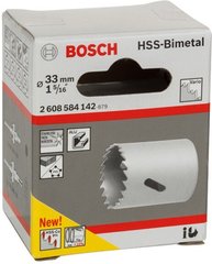 Биметаллическая коронка Bosch HSS-Bimetall, 33 мм (2608584142) фото