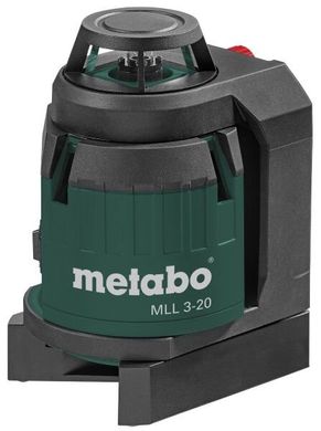 Лазерний нівелір Metabo MLL 3-20 (606167000) фото