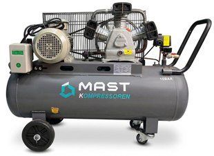 Поршневий компресор MAST TA65/100L 400V PRO (TA65/100L 400V PRO) фото