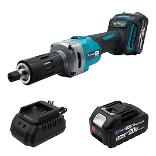 Аккумуляторная прямая шлифовальная машина PROFI-TEC PDG36BL POWERLine (2&times;PT2040 (4.0 Ач), зарядное устройство) (pt5456) фото