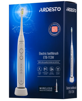 Електрична зубна щітка Ardesto ETB-113W (ETB-113W) фото