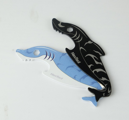 Міні-Мультитул NexTool EDC box cutter Shark KT5521Blue (KT5521Blue) фото