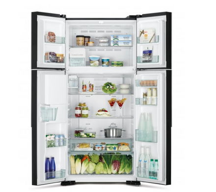 Многодверный холодильник HITACHI R-W720FPUC1XGBK (R-W720FPUC1XGBK) фото