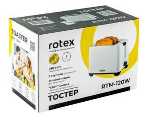 Тостер Rotex RTM120-W (RTM120-W) фото