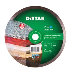 Круг алмазный отрезной DiStar 1A1R 250x1,7x10x25,4 Granite Premium (11320061019) фото