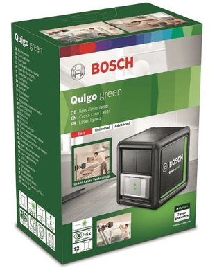 Лазерний нівелір Bosch Quigo Green (0603663C01) фото