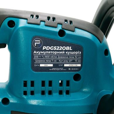 Акумуляторний кущоріз для живоплоту PROFI-TEC PDG5220BL POWERLine (без акумулятора та зарядного пристрою) (pt5955) фото