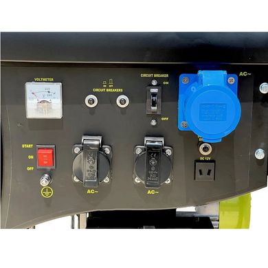 Генератор бензиновий 5.5 кВт з AVR та електрозапуском AVR Titan PGG 6500E1 (t90114169) фото