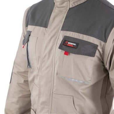 Куртка рабочая 2 в 1, 100 % хлопок, плотность 180 г/м2, XXL INTERTOOL SP-3035 (SP-3035) фото