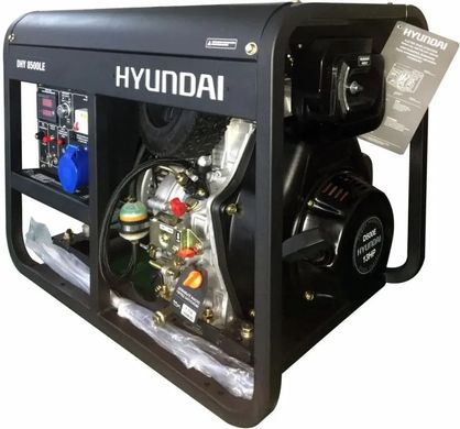 Дизельний генератор Hyundai DHY 8500LE (DHY 8500LE) фото