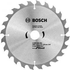 Пильный диск Bosch Eco for Wood 230*2,8/1,8*30 мм (2608644381) фото