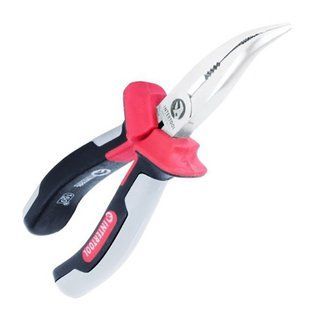 Щипці подовжені вигнуті 160 мм INTERTOOL NT-0223 (NT-0223) фото