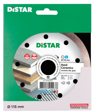 Алмазный отрезной диск Distar Hard ceramics 115x22,2 (11115048011) (11115048011) фото