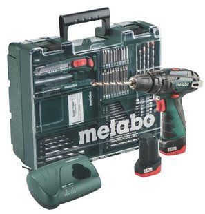 Акумуляторний шурупокрут Metabo PowerMaxx SB Basic Set (600385870) фото