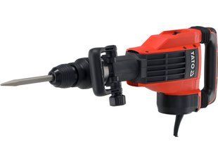 Молоток відбійний мережевий SDS-Max YATO YT-82003 (1700 Вт, 40 Дж, зубило та піка в комплекті) (YT-82003) фото