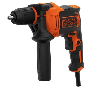 Дриль мережева ударна BLACK&DECKER BEH550 (BEH550) фото