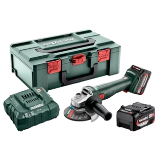 Аккумуляторная угловая шлифмашина Metabo W 18 L 9-125, 602247510 (602247510) фото