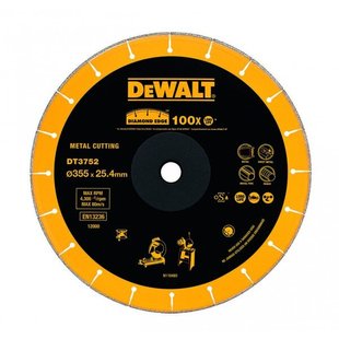 Диск алмазний DeWALT DT3752 (DT3752) фото