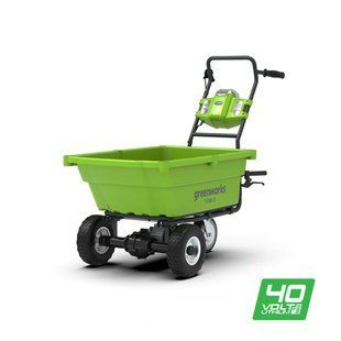 Садовий візок самохідний акумуляторний Greenworks G40GC без АКБ та ЗУ (G40GC) фото