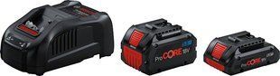 Набор Bosch: аккумуляторы ProCORE18V 4.0Ah + ProCORE18V 5.5Ah + зарядное устройство GAL 1880 CV (1600A0214A) фото