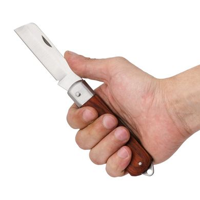 Нож электрика складной прямой INTERTOOL HT-0560 (HT-0560) фото