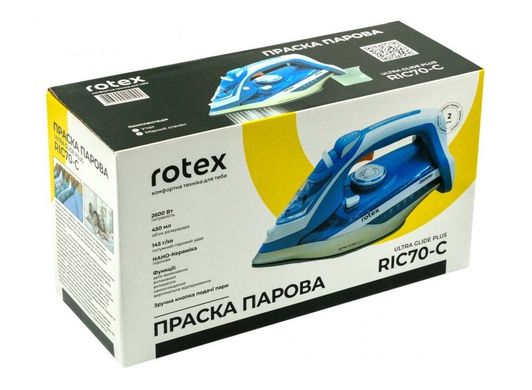 Утюг ROTEX RIC70-C Ultra Glide Plus (RIC70-C) фото