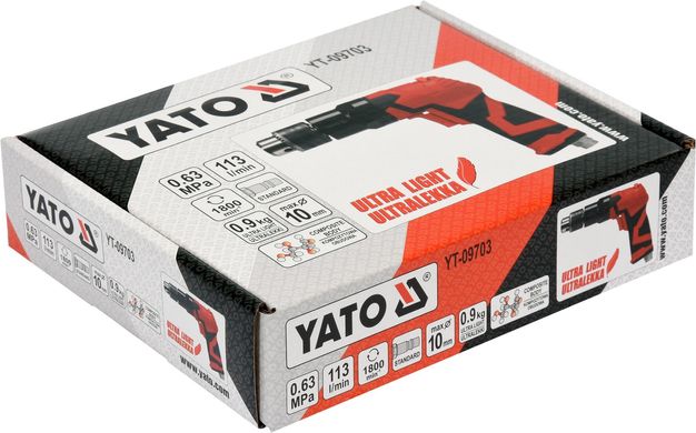 Дриль пневматична YATO YT-09703 (YT-09703) фото