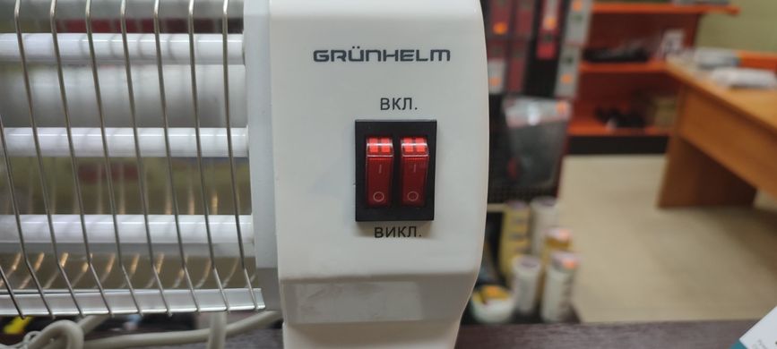 Кварцовий обігрівач Grunhelm GI-1200 (115299) фото