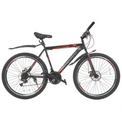 Велосипед SPARK FORESTER 26-ST-20-ZV-D (Черный с красным) (mot148481_1) фото