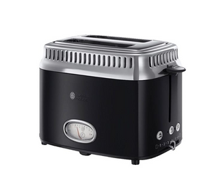 Тостер Russell Hobbs 21681-56 Retro Black (21681-56) (21681-56) фото