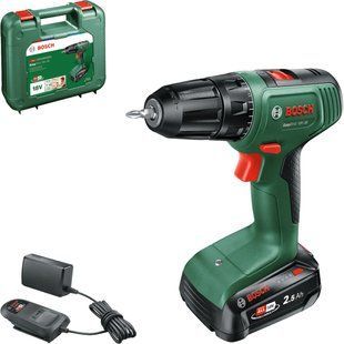 Аккумуляторный шуруповерт Bosch EasyDrill 18V-38 (1 АКБ 2 Ач, ЗУ, кейс) (06039D8003) фото