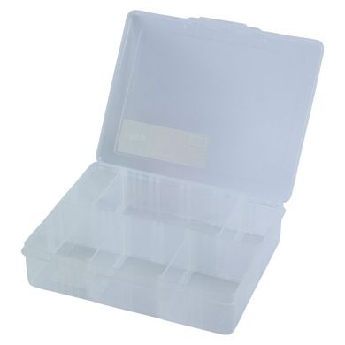 Органайзер пластиковый прозрачный, 6 отсеков, 190*160*50мм, ULTRA (7417042) фото