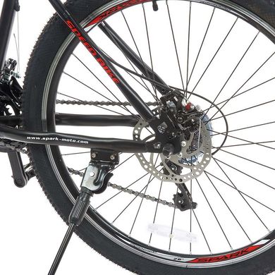 Велосипед SPARK FORESTER 26-ST-20-ZV-D (Черный с красным) (mot148481_1) фото