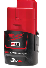 Акумулятор Milwaukee M12 B3 (3Ач) (4932451388) (4932451388) фото