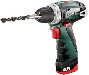 Акумуляторний шуруповерт Metabo PowerMaxx BS Basic, LC 12 (600984500) фото