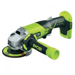 Аккумуляторная угловая шлифмашина Ryobi One+ R18AG-O (без АКБ и ЗУ) (5133001903) фото