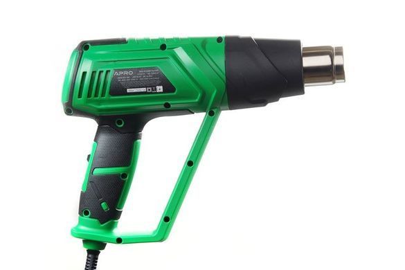 Фен строительный APRO HG-2000 M (2000 Вт, 60&ndash;650 &deg;C, регулятор температуры) (apr899244) фото