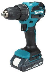 Аккумуляторный ударный шуруповерт Makita DHP490WVE LXT (2 АКБ BLB182 2 Ач, ЗУ DCB18WA, кейс) (DHP490WVE) фото