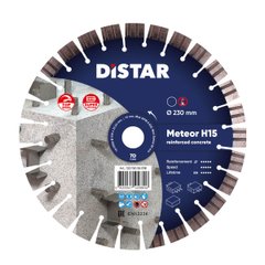 Коло алмазне відрізне DiStar 1A1RSS/C3-W 230x2,6/1,6x15x22,23-28 Meteor H15 (12315055018) фото