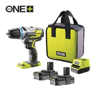 Акумуляторний ударний шурупокрут Ryobi One+ R18PDBL-220S (5133003436) фото