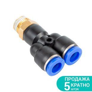 Штуцер цанговий Y &oslash;8мм МТ 1/2 " (7027831) фото