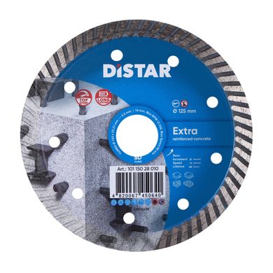 Круг алмазный отрезной DiStar 1A1R Turbo 125x2,2x10x22,23 Extra (10115028010) фото