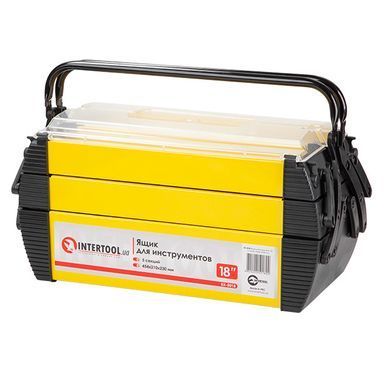 Ящик для інструментів металевий INTERTOOL BX-5018 (BX-5018) фото